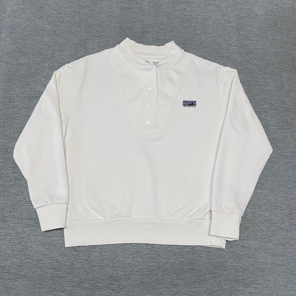 Patagonia XS Long Sleeve Button Snap Pullover - Picture 1 of 9